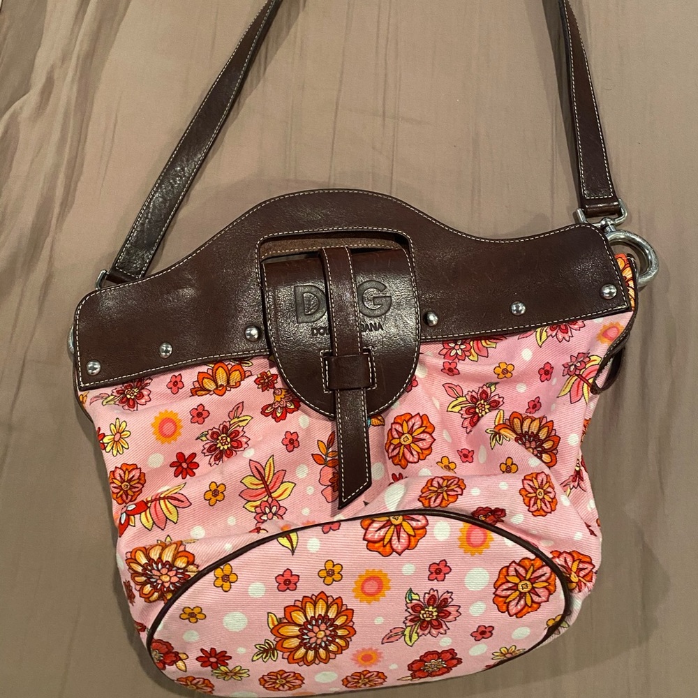 Floral dolce and gabbana bag